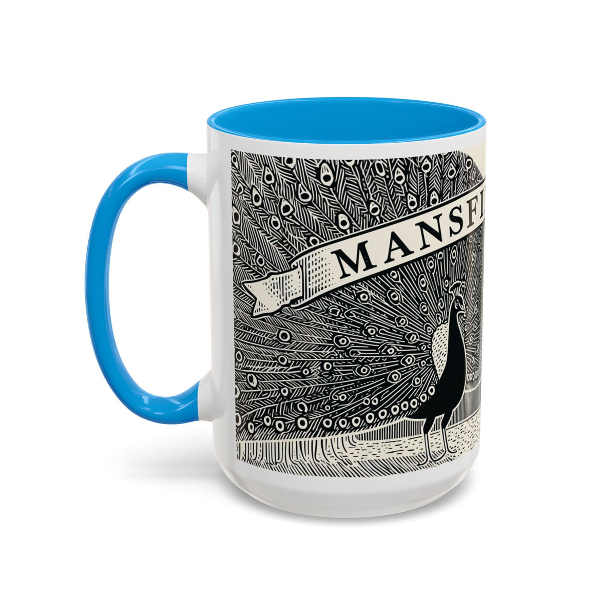 Mansfield Park illustration Mug | Peacock & Estate ceramic mug