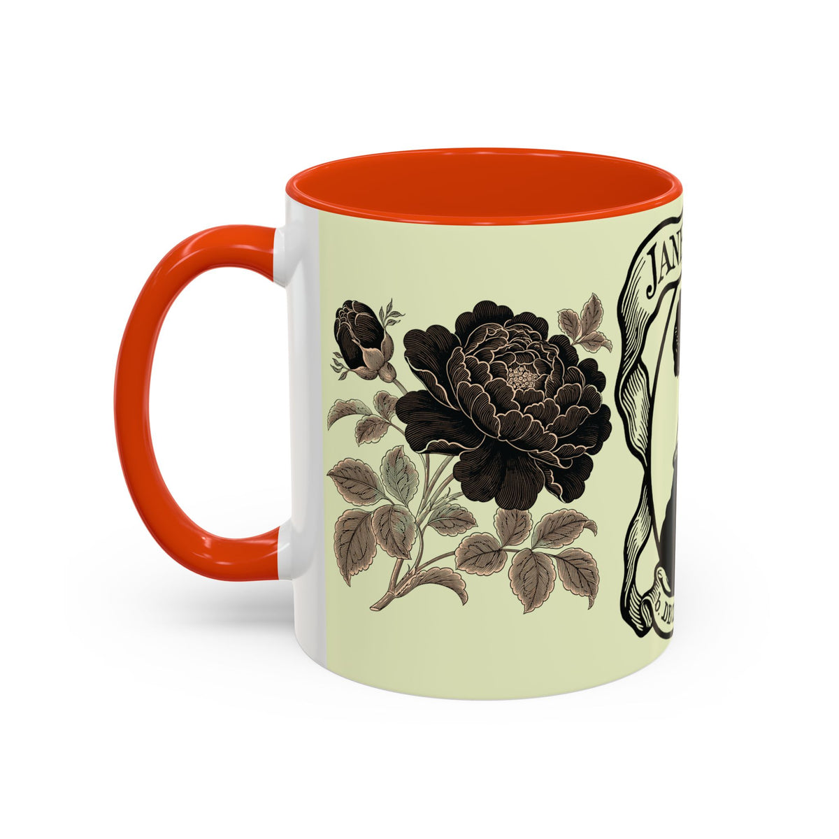 Jane Austen Portrait Ceramic Mug — Literary Tea & Coffee Cup (11oz/15oz)
