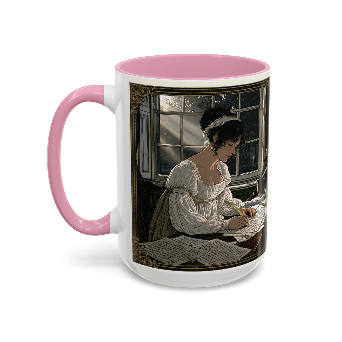 Jane Austen Quote Mug — “Every woman should write...” (11oz & 15oz)