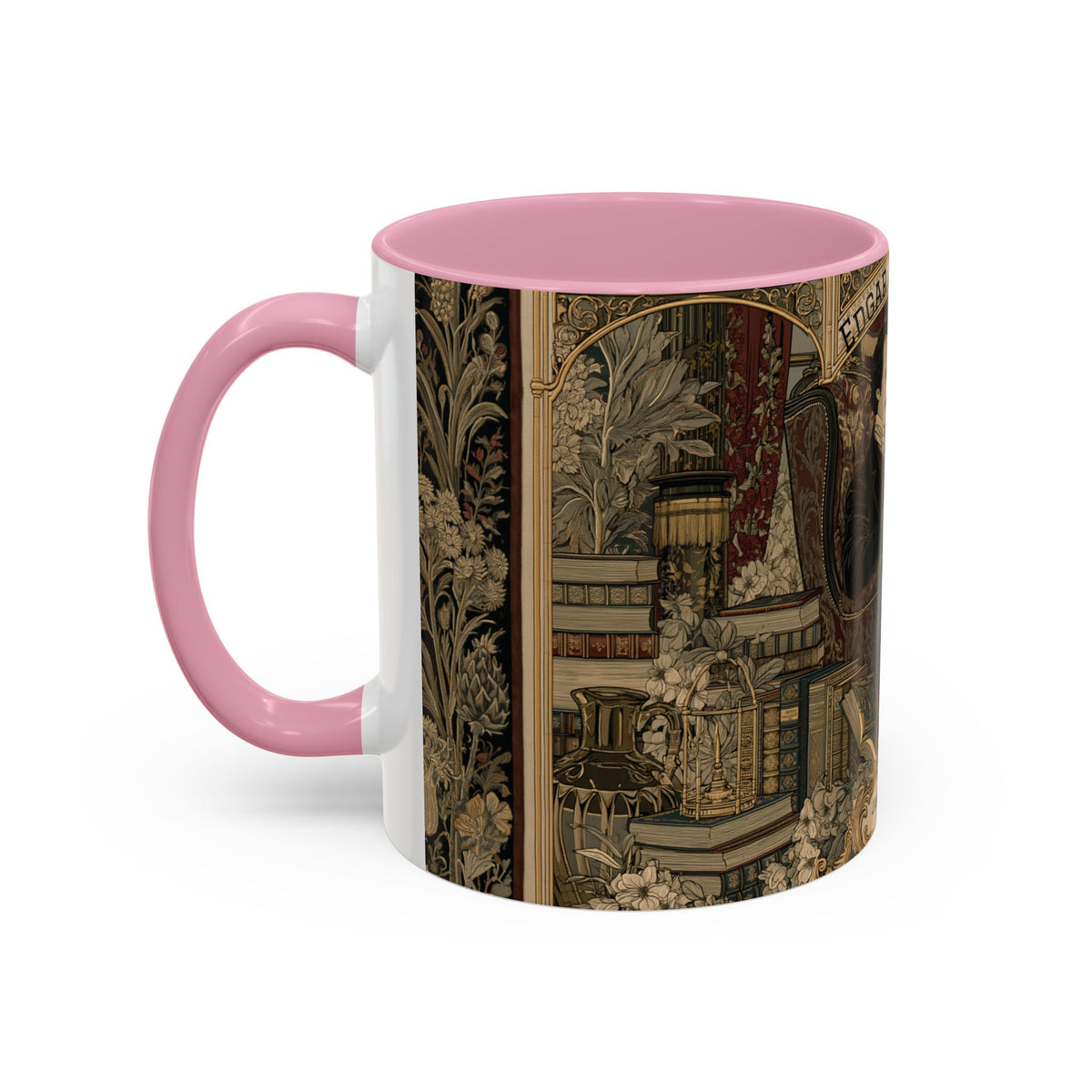 Edgar Allan Poe portrait Mug | Literary Gothic coffee mug