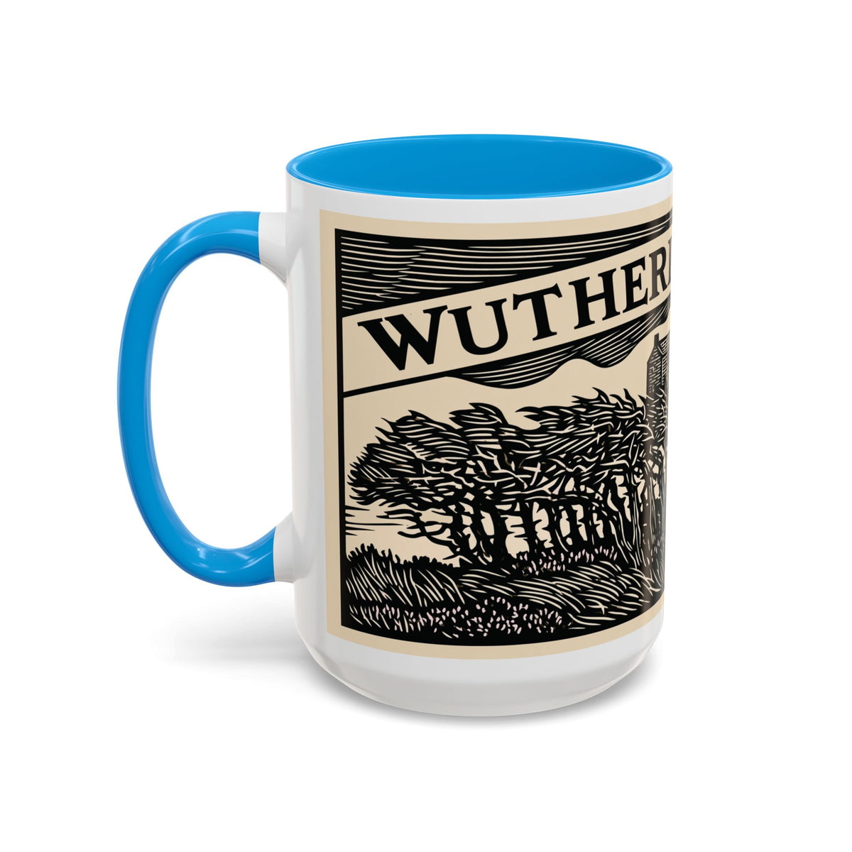 Wuthering Heights Coffee Mug | Emily Brontë Literary Design Mug