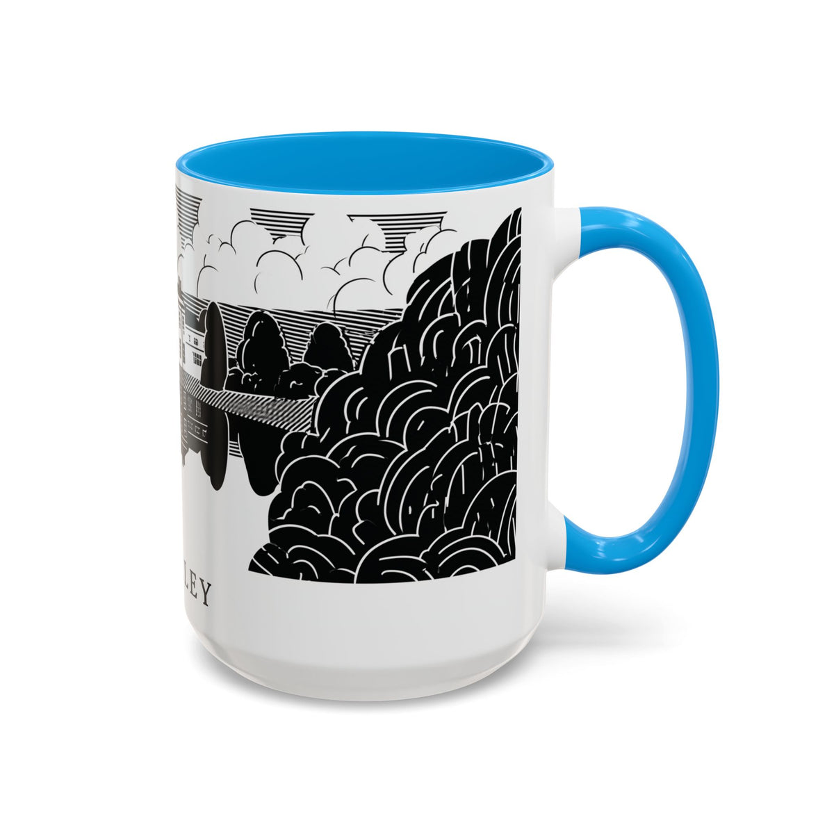 Pemberley Estate Illustration Mug | Ceramic Coffee Cup