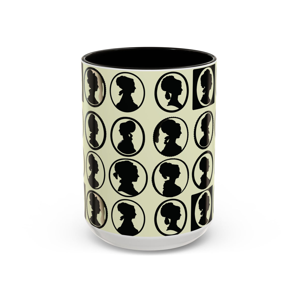 Mansfield Park Peacock Illustration Mug | Vintage Etching Wraparound