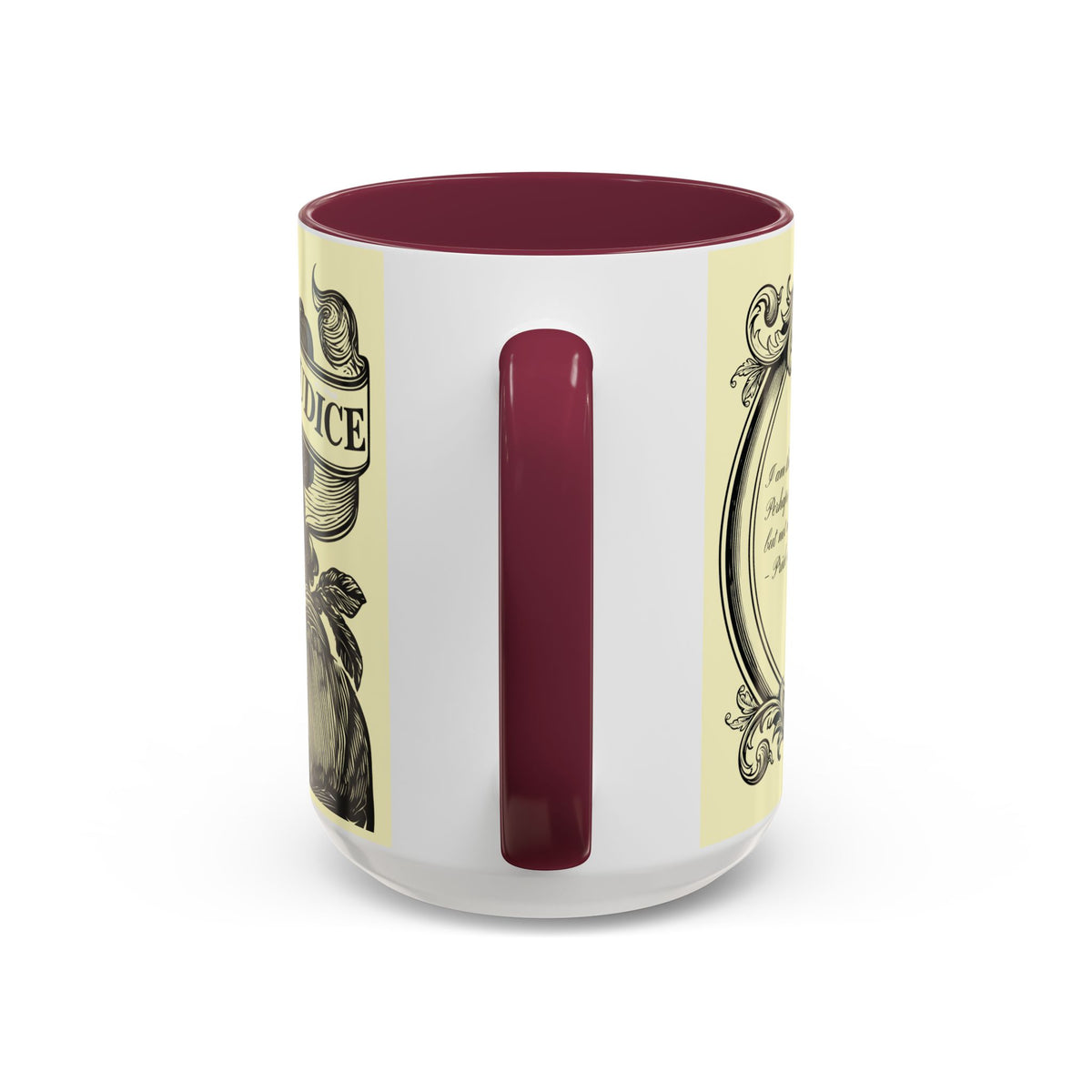 Pride & Prejudice Vintage Floral Mug — “Pride & Prejudice” Ceramic Book Lover Mug (11oz/15oz)
