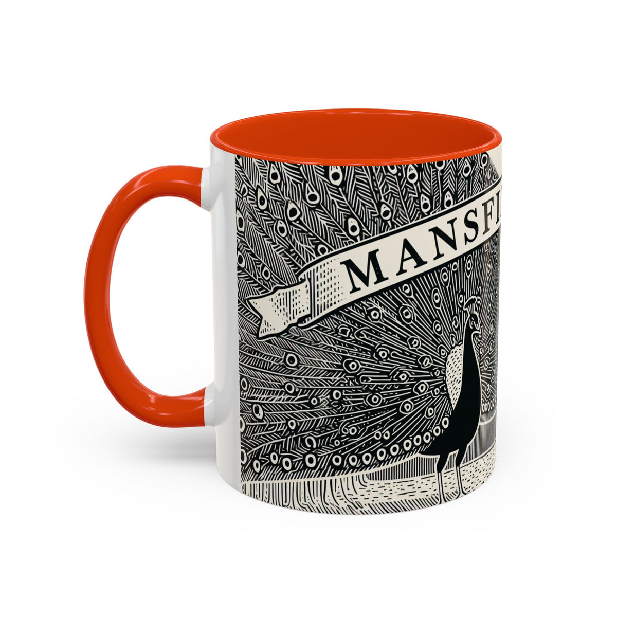 Mansfield Park illustration Mug | Peacock & Estate ceramic mug