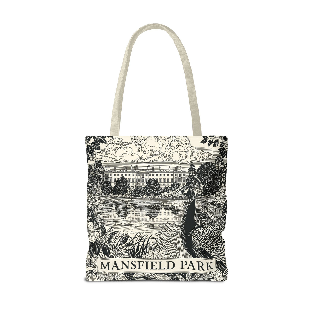Mansfield Park Vintage Illustration Tote Bag