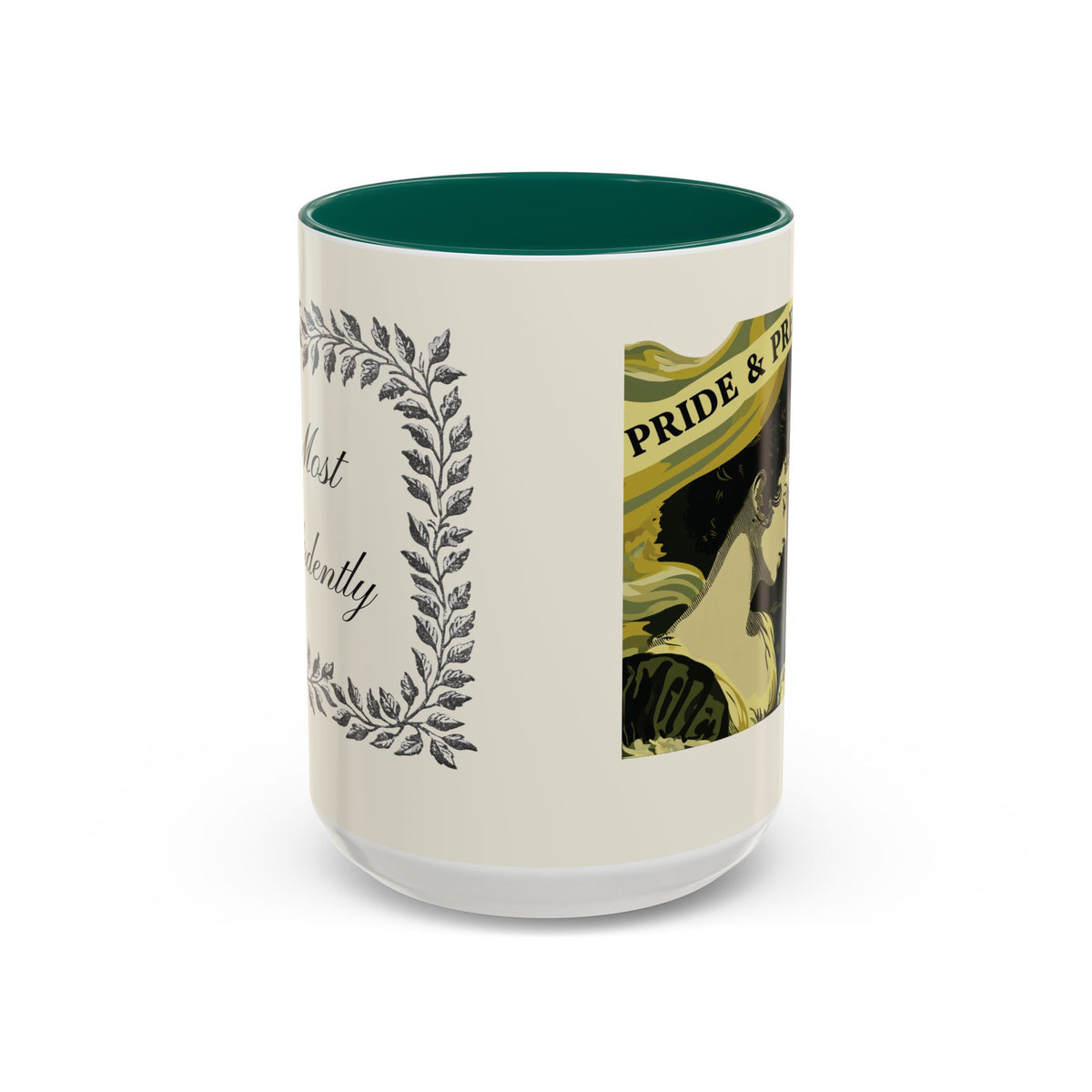 Pride & Prejudice Ceramic Mug – Jane Austen Vintage Romance Coffee Cup