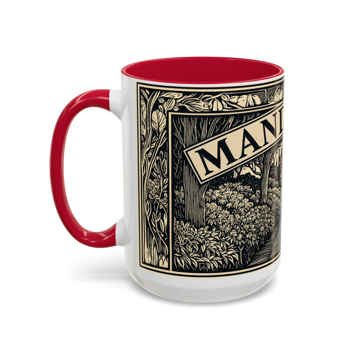Manderley Estate Illustration Mug | Ceramic Coffee Cup