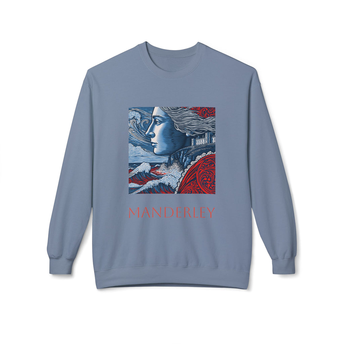 Manderley Crewneck Sweatshirt — "I feel her everywhere, you do too, don't you?"