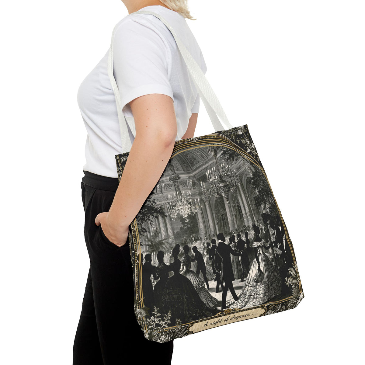 Regency Ballroom Scene Tote Bag | A Night of Elegance...and Splendor