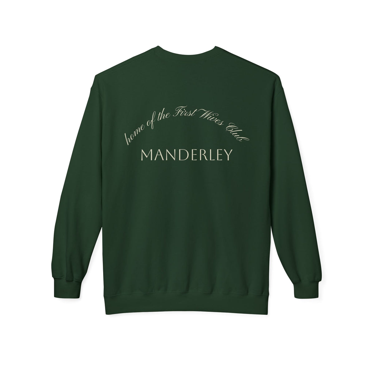 Manderley Vintage Graphic Sweatshirt — Gothic Rose Estate Crewneck