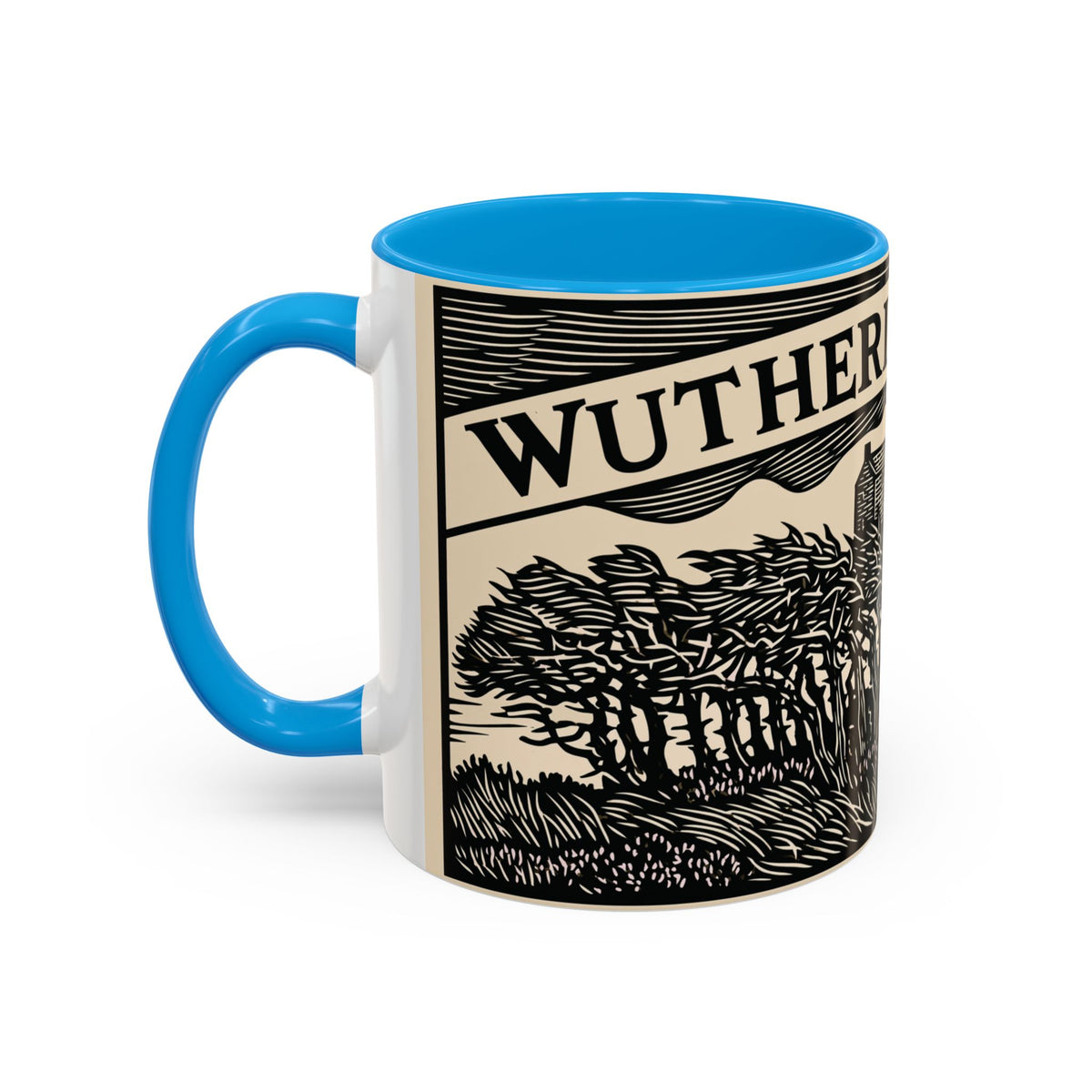 Wuthering Heights Coffee Mug | Emily Brontë Literary Design Mug
