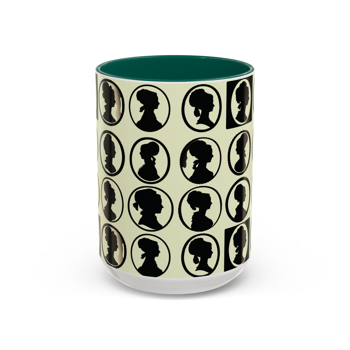 Mansfield Park Peacock Illustration Mug | Vintage Etching Wraparound
