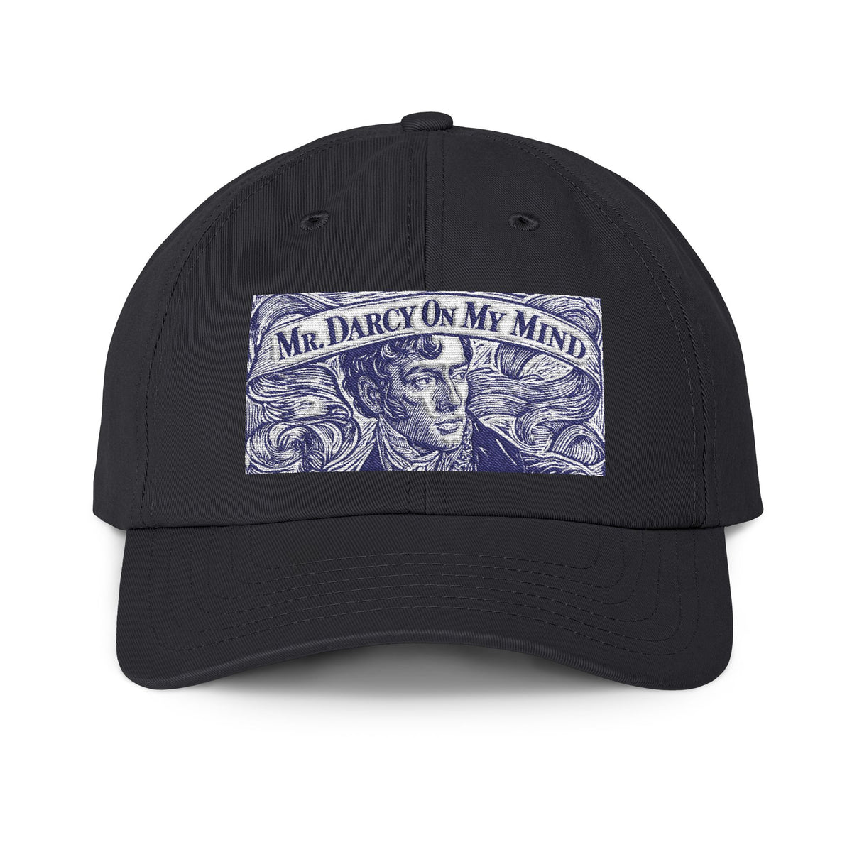 Mr. Darcy On My Mind Dad Hat — Vintage Jane Austen Literary Walking Cap