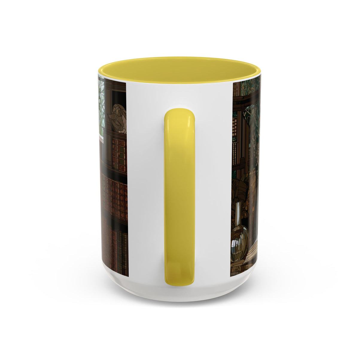 Cozy Reading Nook Cat Mug | Ceramic Coffee Cup 11oz 15oz