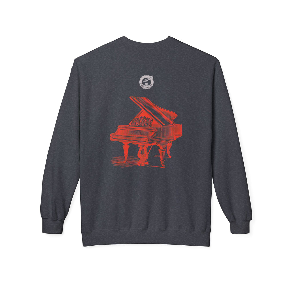 Sepia Toned Pride & Prejudice Crewneck Sweatshirt — Vintage Romance Literary Pullover