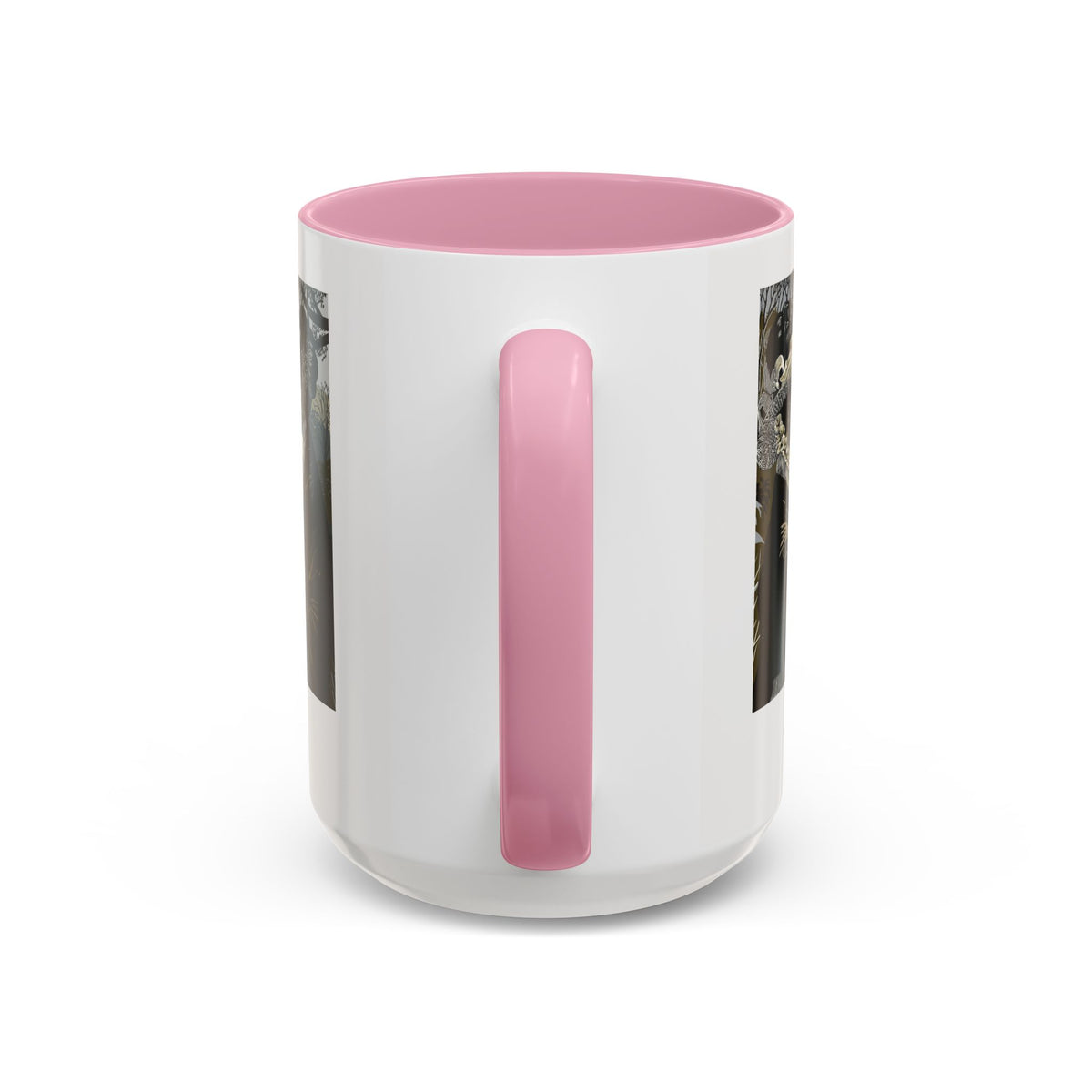 'Strolling Pemberley' Ceramic Coffee Cup — Vintage Regency Silhouette Mug