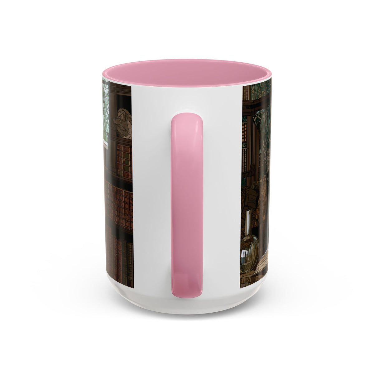 Cozy Reading Nook Cat Mug | Ceramic Coffee Cup 11oz 15oz