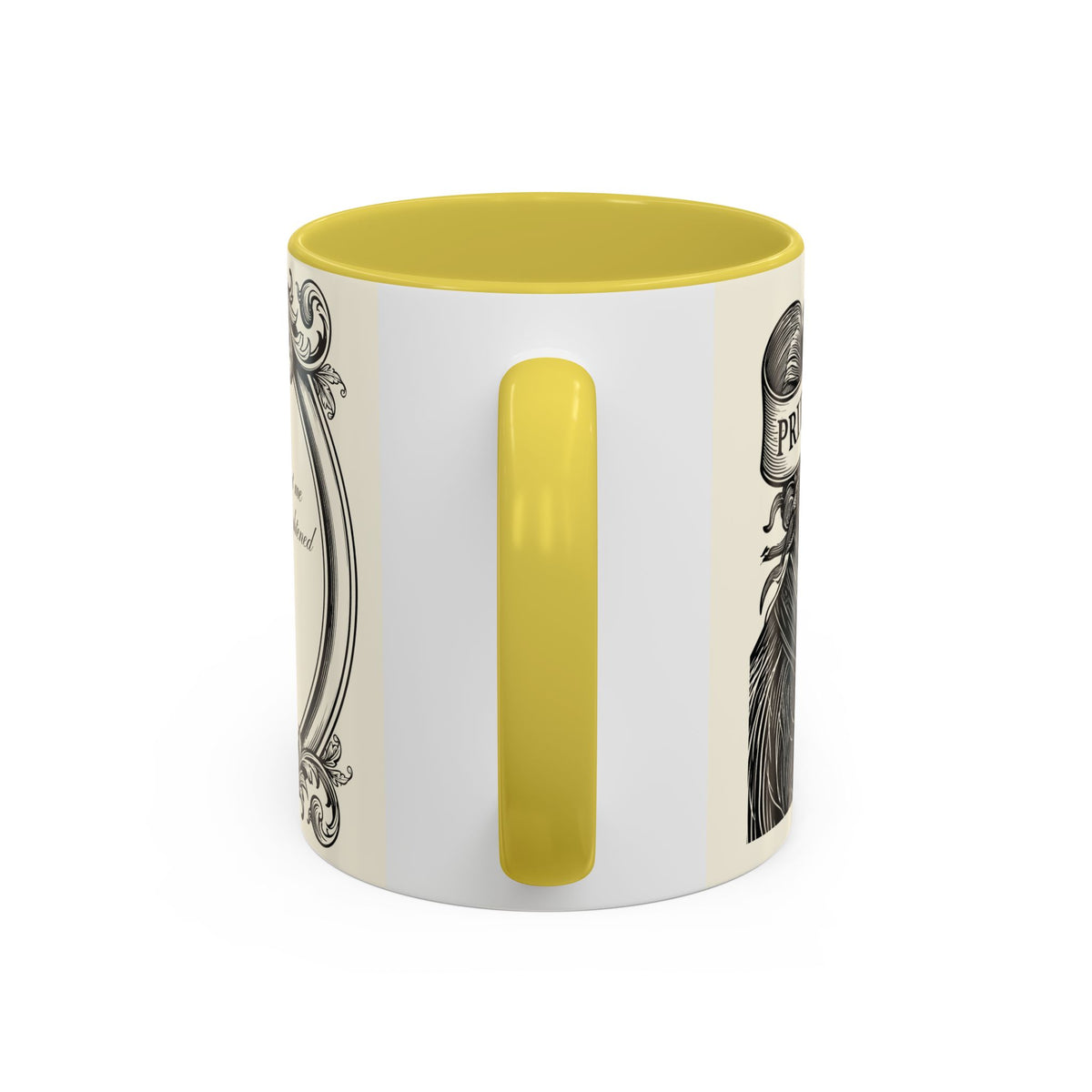 Quote from Pride & Prejudice Vintage Floral Mug — “Pride & Prejudice” Ceramic Book Lover Mug (11oz/15oz)