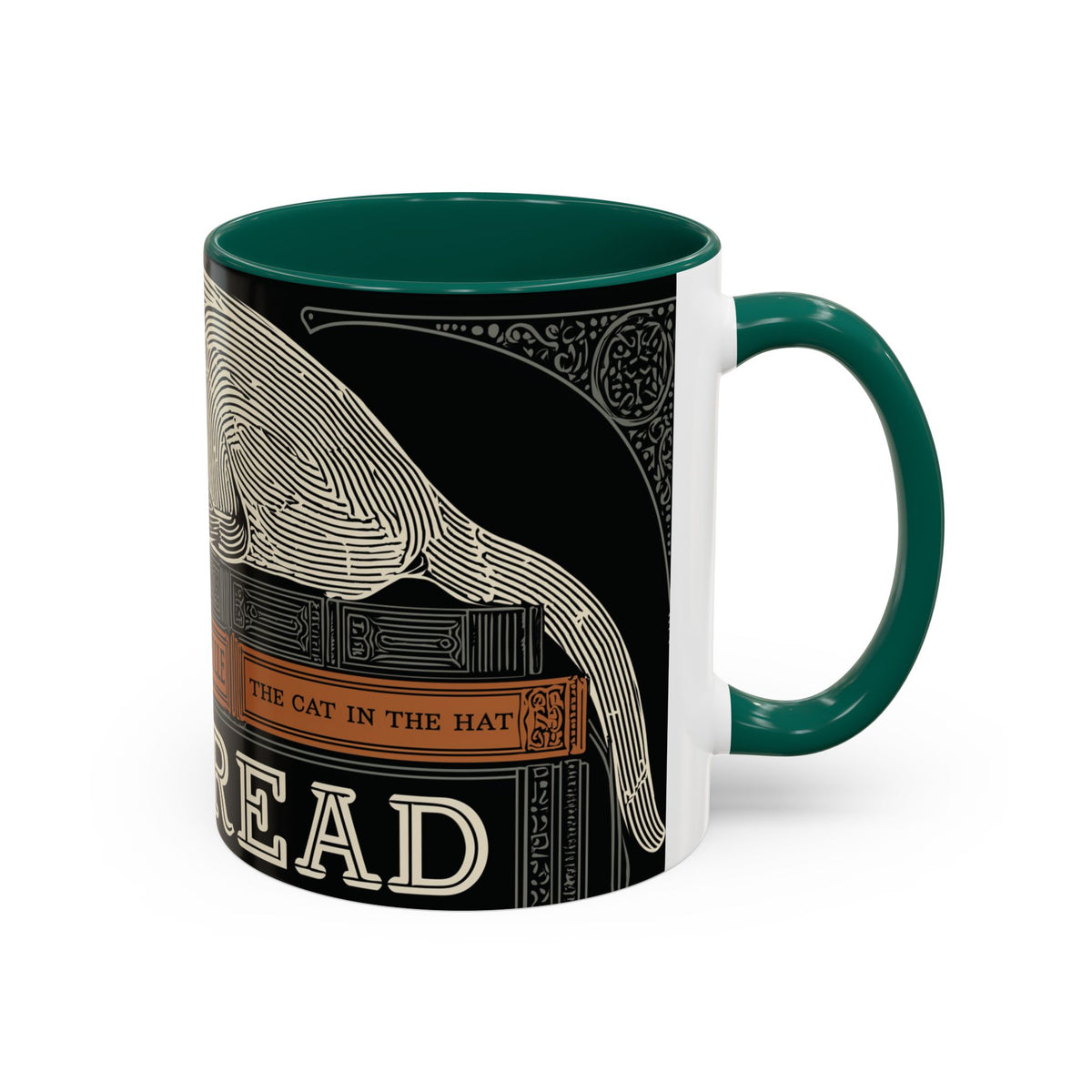 Bookstore Cat-Well Read Cat Mug | Literary Cat Stack Mug