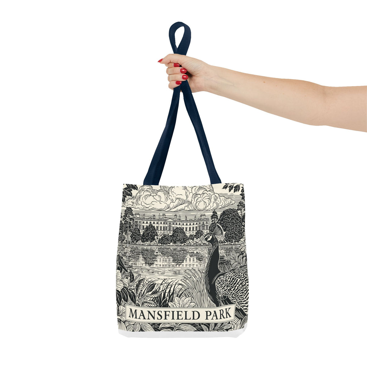Mansfield Park Vintage Illustration Tote Bag