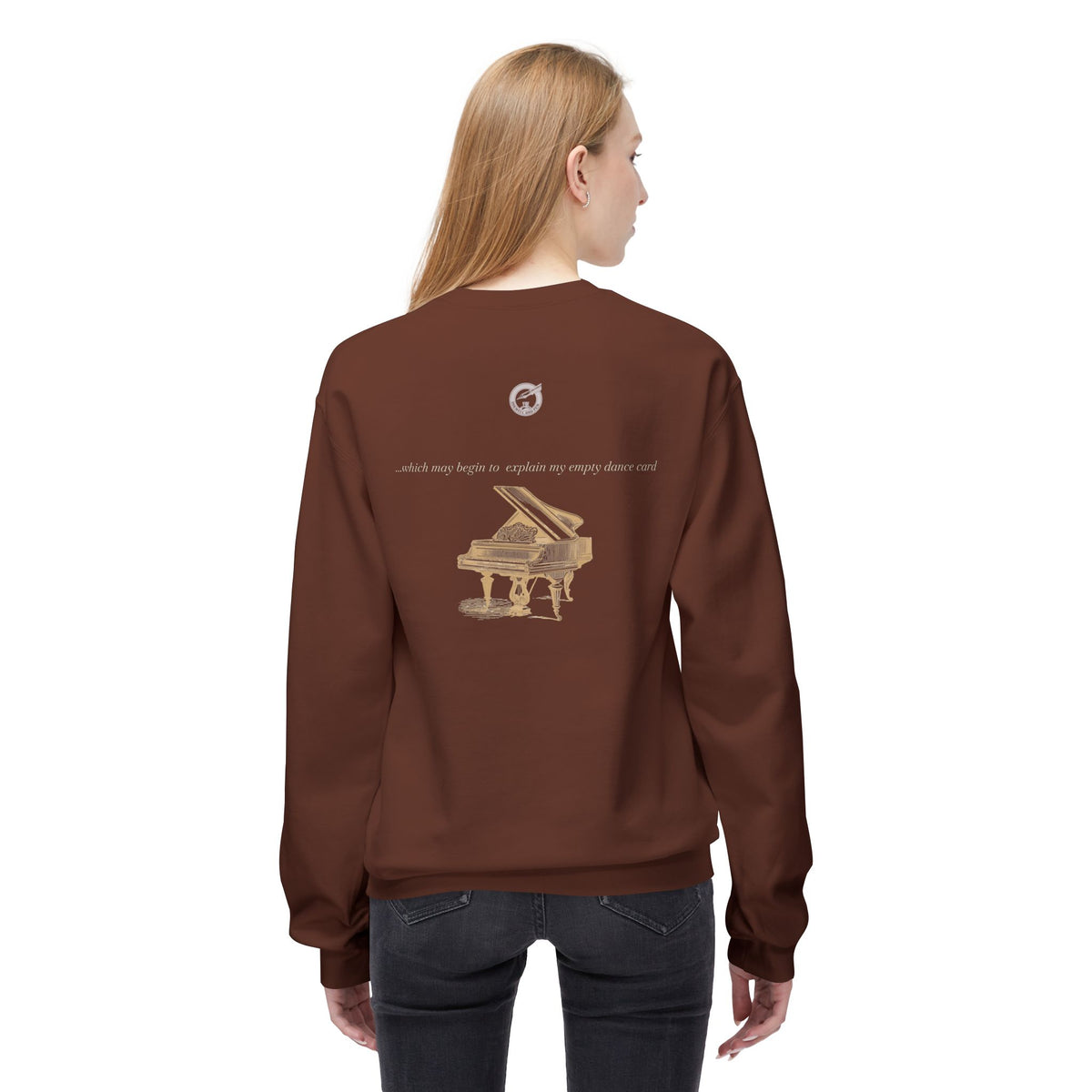 Book Lover Sweatshirt — "I Should Infinitely Prefer a Book" Vintage Reading Crewneck