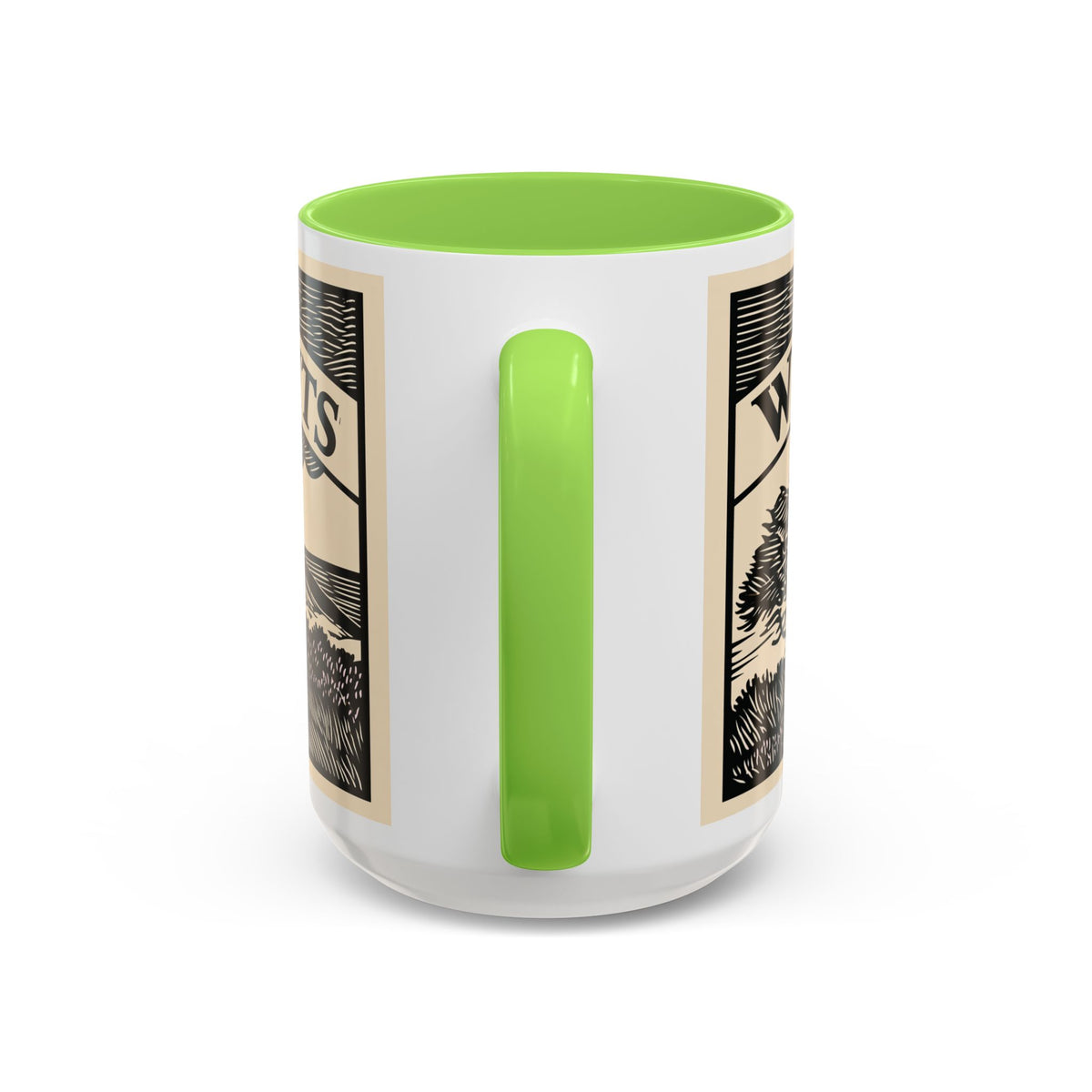 Wuthering Heights Coffee Mug | Emily Brontë Literary Design Mug