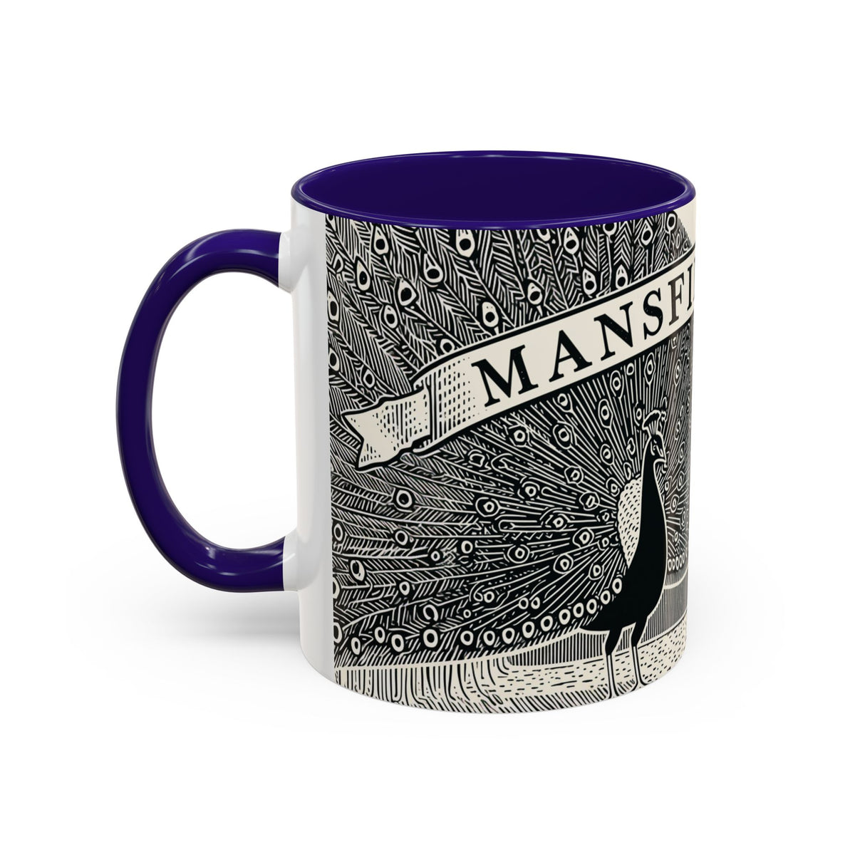Mansfield Park illustration Mug | Peacock & Estate ceramic mug