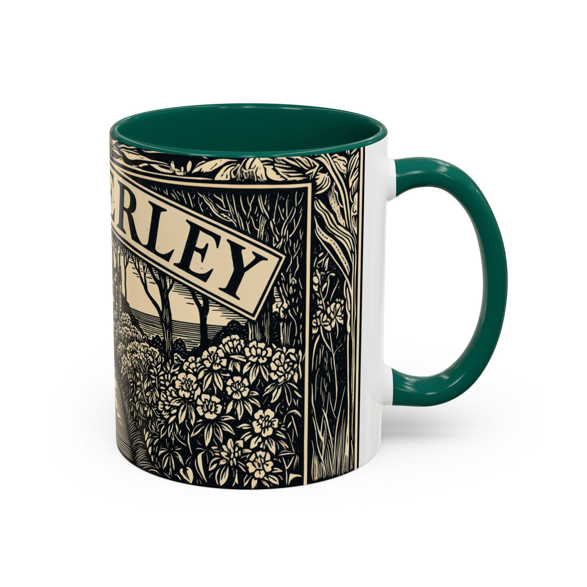 Manderley Estate Illustration Mug | Ceramic Coffee Cup