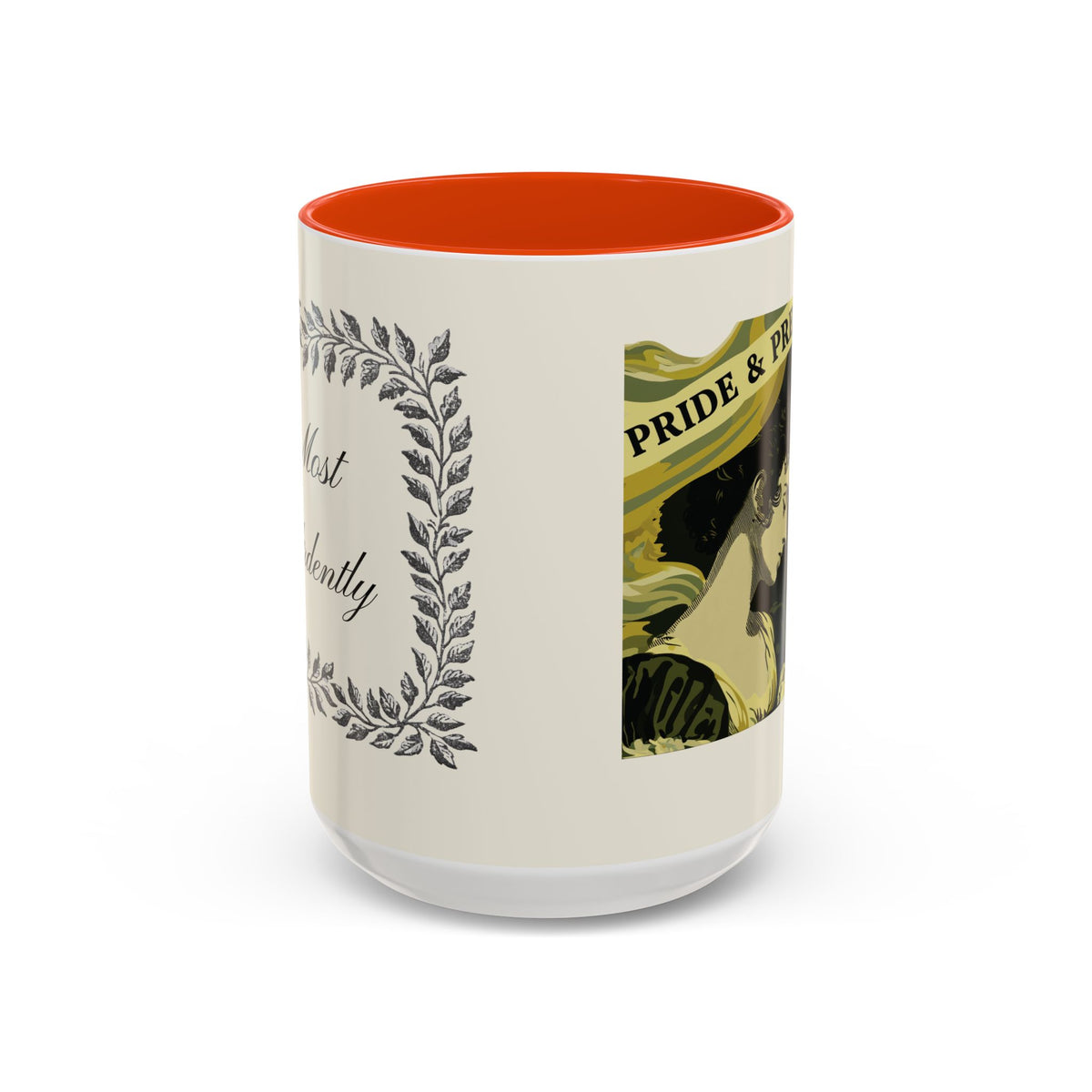 Pride & Prejudice Ceramic Mug – Jane Austen Vintage Romance Coffee Cup