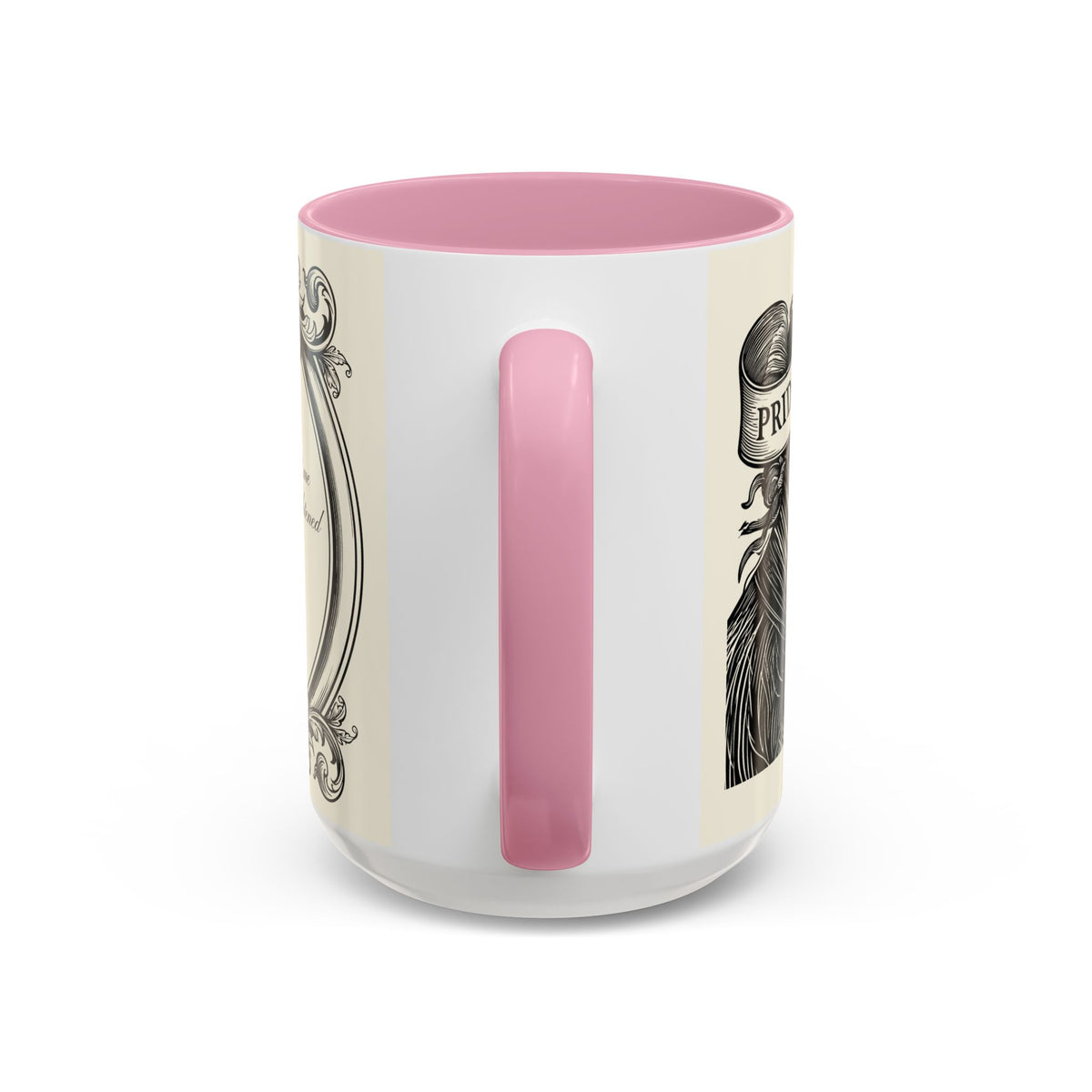 Quote from Pride & Prejudice Vintage Floral Mug — “Pride & Prejudice” Ceramic Book Lover Mug (11oz/15oz)