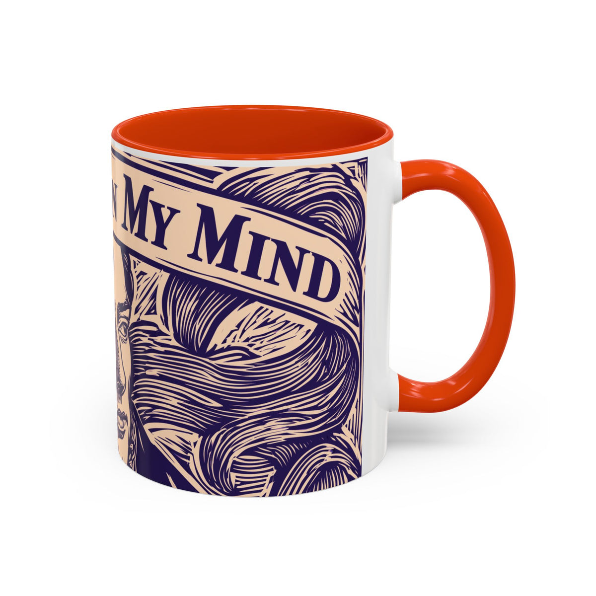 Darcy On My Mind Ceramic Mug — Jane Austen Literary Coffee Cup (11oz/15oz)