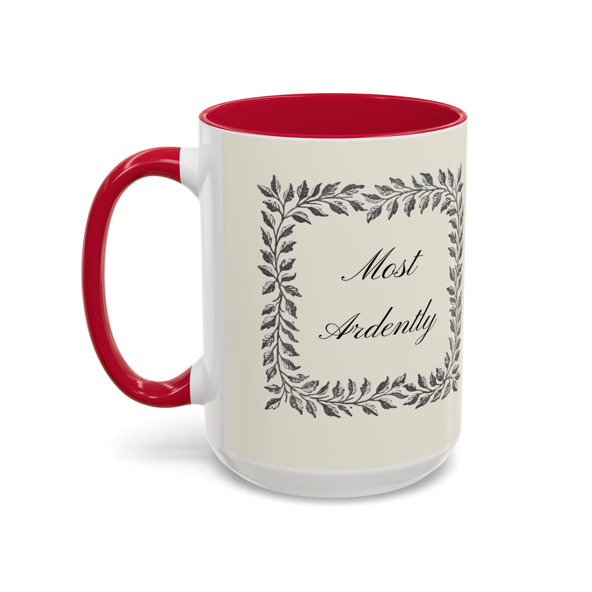 Pride & Prejudice Ceramic Mug – Jane Austen Vintage Romance Coffee Cup
