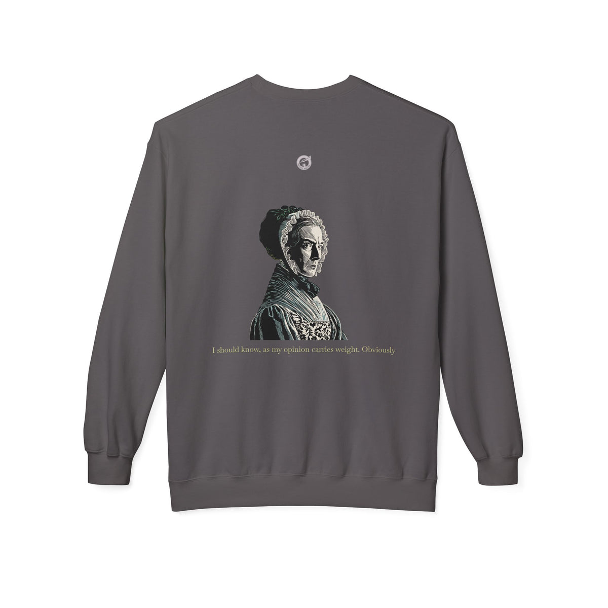 Pianoforte Comfort Sweatshirt — 'I Should Have Been a Great Proficient' Graphic Crewneck