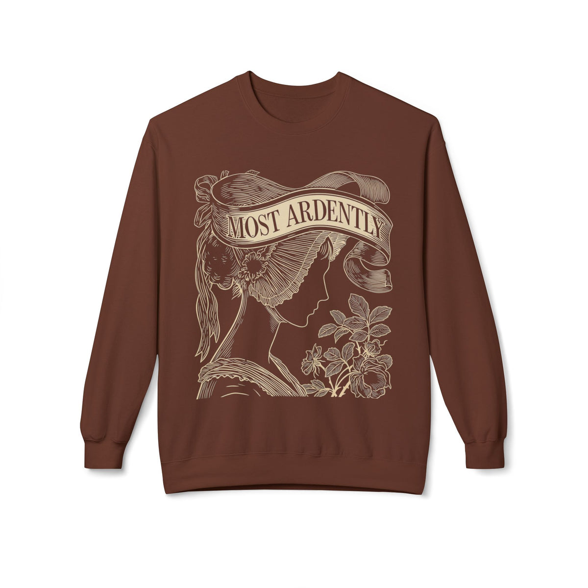 Most Ardently Vintage Floral Crewneck Sweatshirt