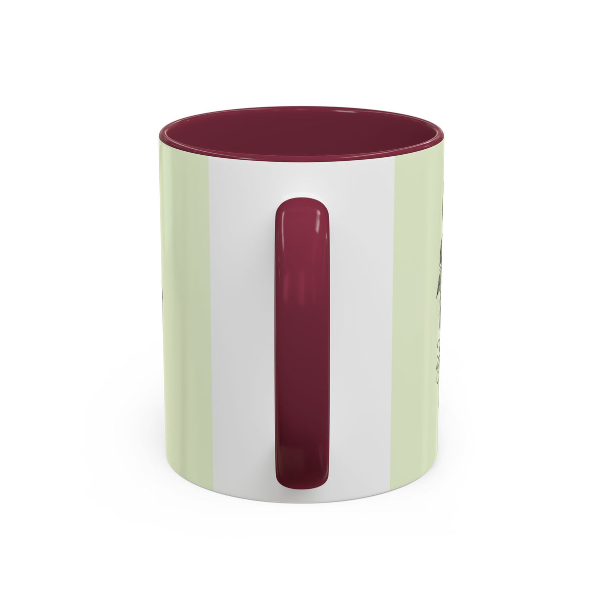 Most Ardently script banner floral Mug | Pink 11 or 15 oz.