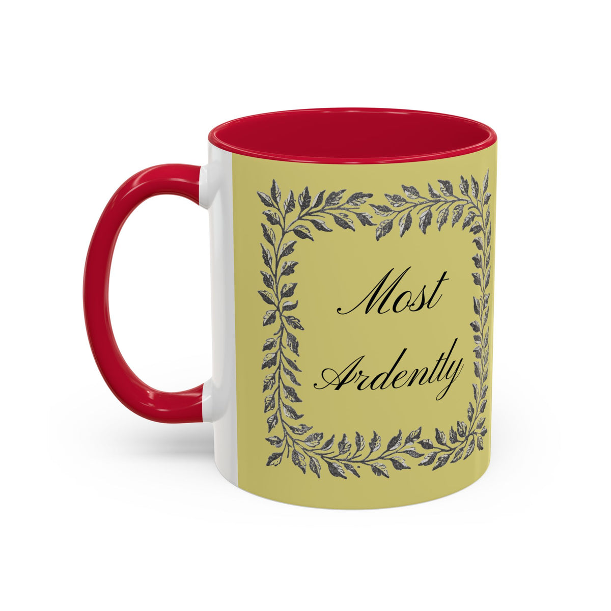 Pride & Prejudice Ceramic Mug – Jane Austen Vintage Romance Coffee Cup