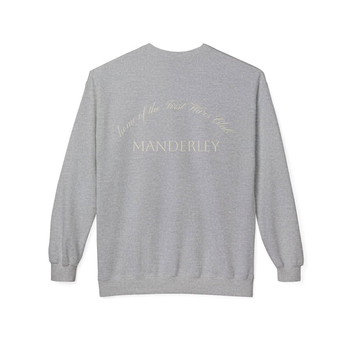 Manderley Vintage Graphic Sweatshirt — Gothic Rose Estate Crewneck