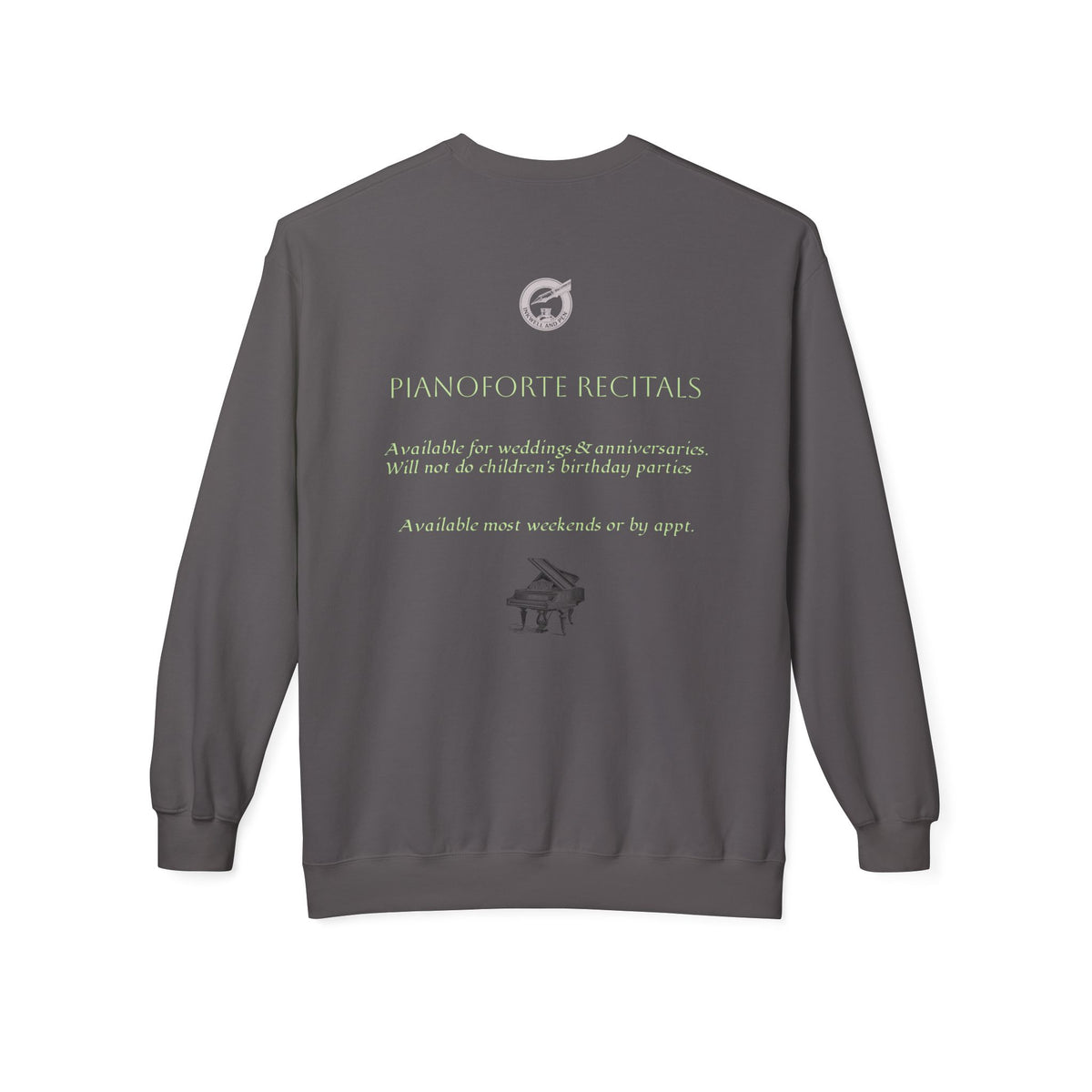 The Mary Bennet Society Literary Crewneck Sweatshirt — Vintage Booklover Reading Crew