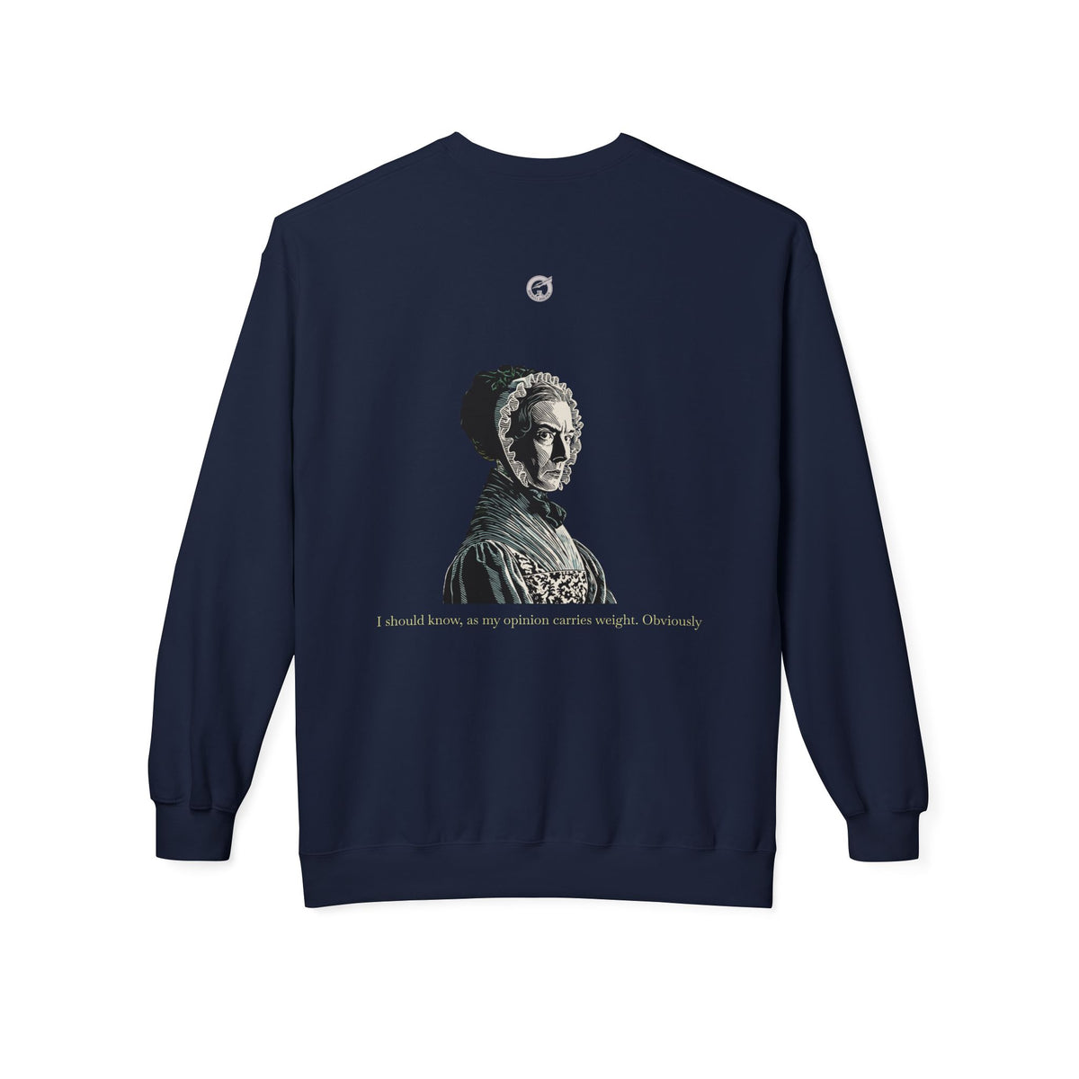 Pianoforte Comfort Sweatshirt — 'I Should Have Been a Great Proficient' Graphic Crewneck