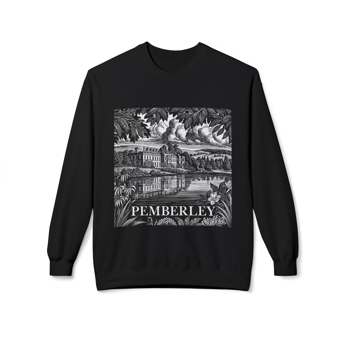 Mr. Darcy's Pemberley Estate - Crewneck Sweatshirt