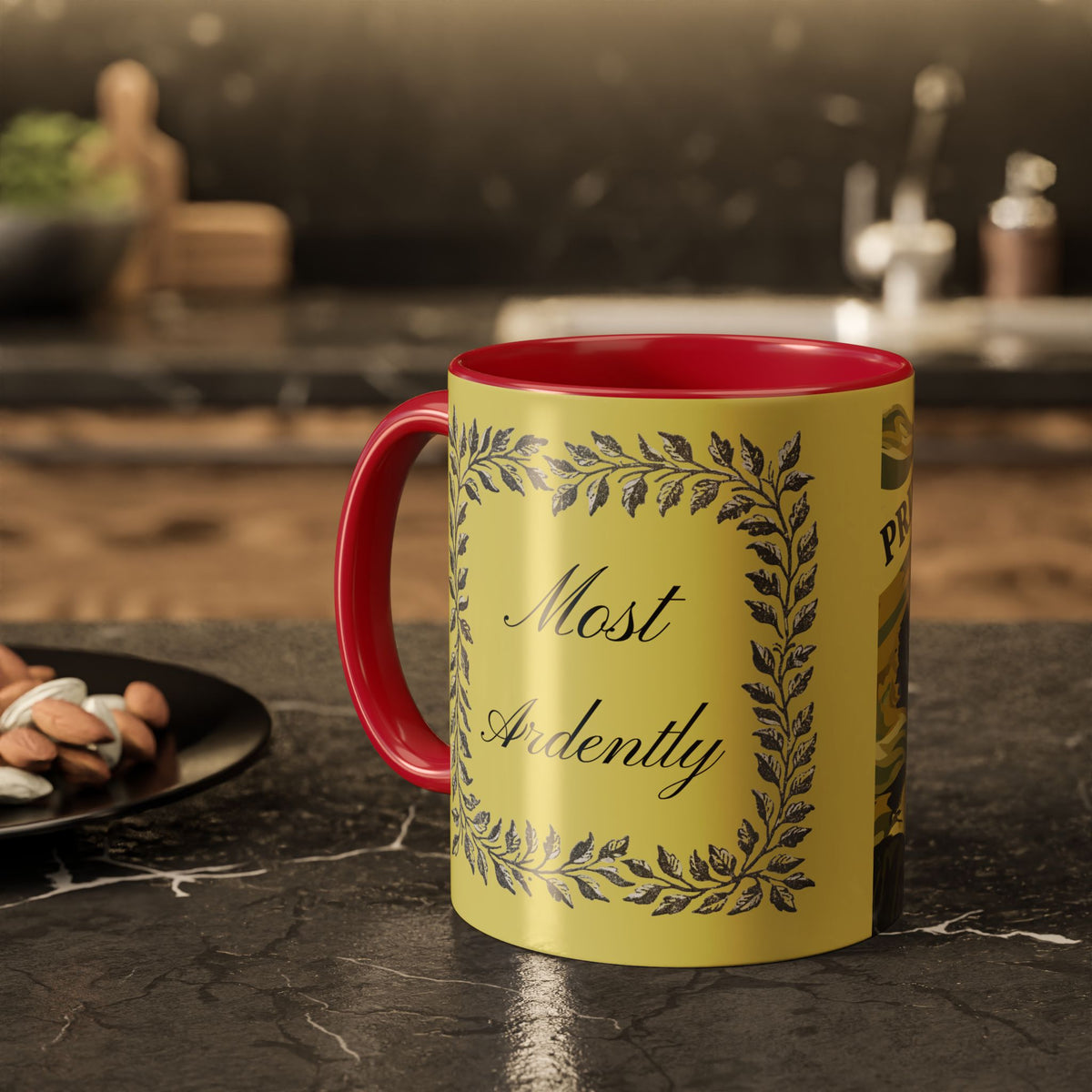 Pride & Prejudice Ceramic Mug – Jane Austen Vintage Romance Coffee Cup