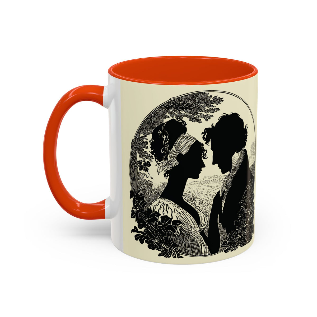 Most Ardently Floral Coffee Mug — Vintage Romantic Quote Mug (11oz & 15oz)