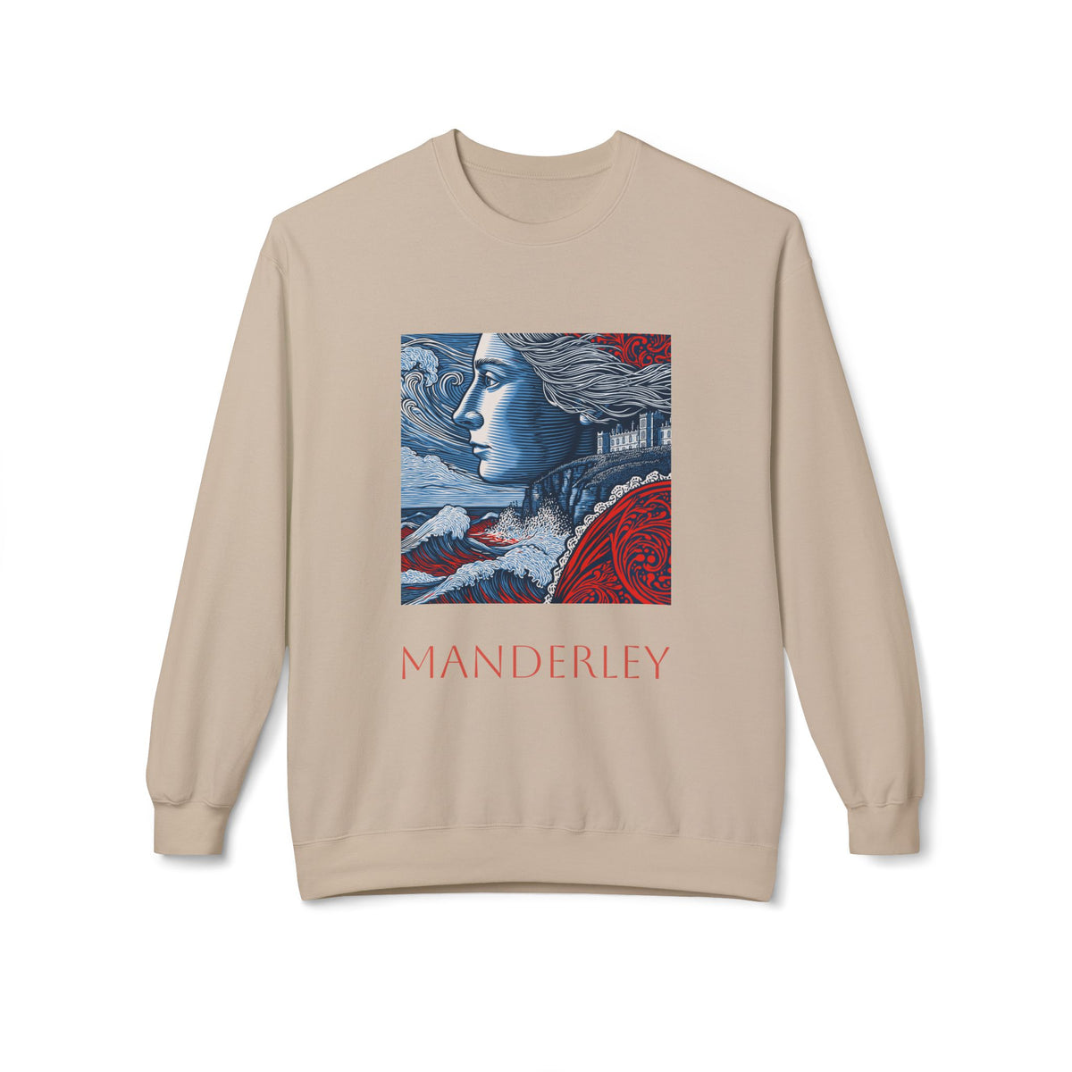 Manderley Crewneck Sweatshirt — "I feel her everywhere, you do too, don't you?"