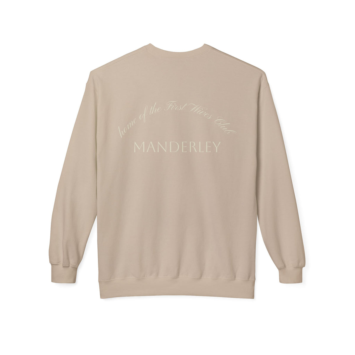 Manderley Vintage Graphic Sweatshirt — Gothic Rose Estate Crewneck