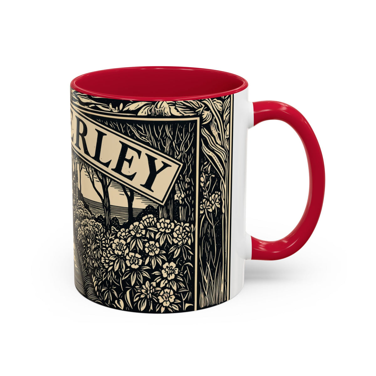 Manderley Estate Illustration Mug | Ceramic Coffee Cup