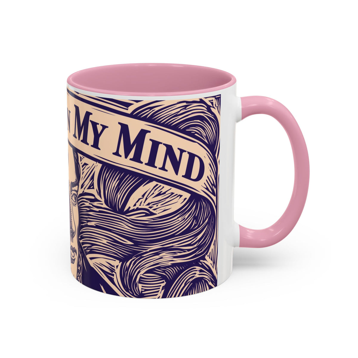 Darcy On My Mind Ceramic Mug — Jane Austen Literary Coffee Cup (11oz/15oz)