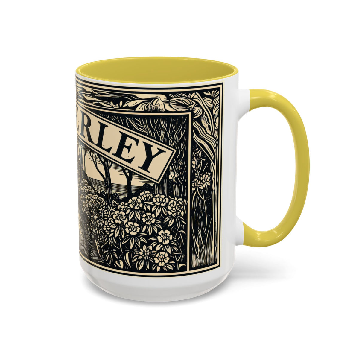 Manderley Estate Illustration Mug | Ceramic Coffee Cup