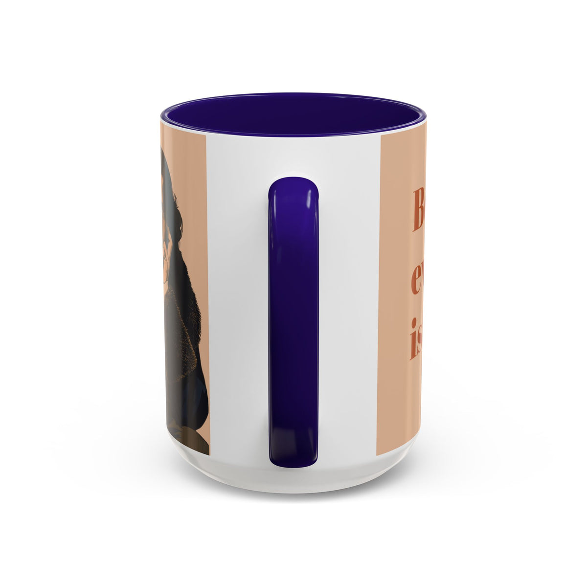 Oscar Wilde Quote Mug — "Be Yourself; Everyone Else Is Taken" Ceramic Coffee Cup (11oz/15oz)