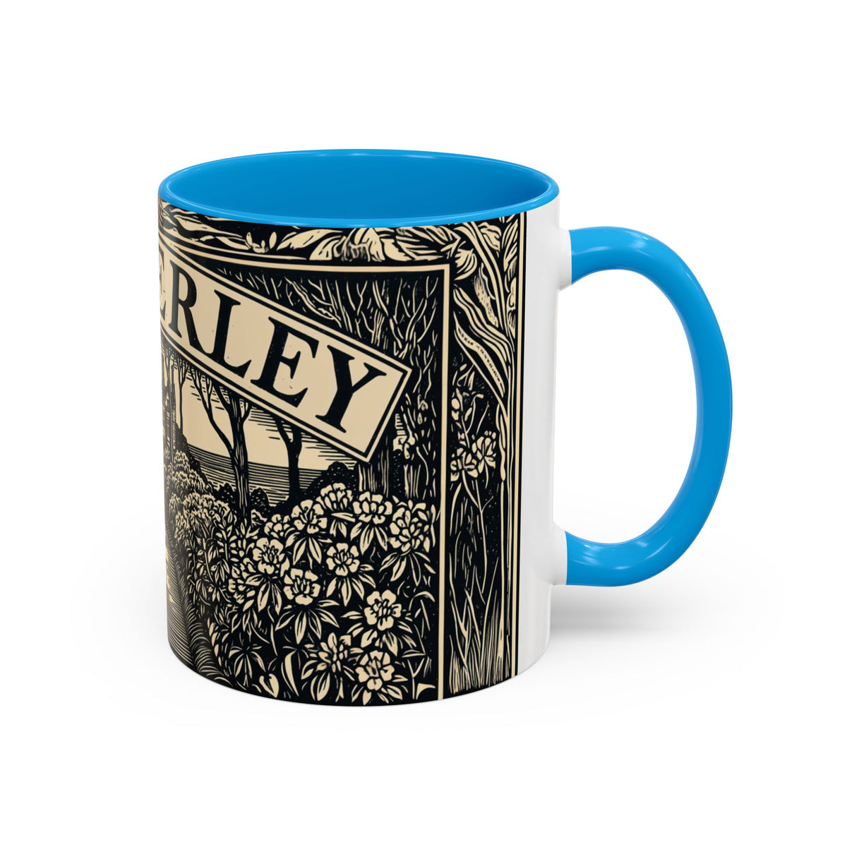 Manderley Estate Illustration Mug | Ceramic Coffee Cup